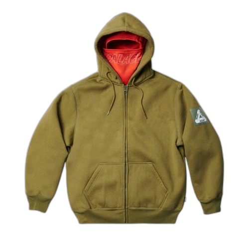 Palace Facemask Shearling Thermal Hood 'Olive'