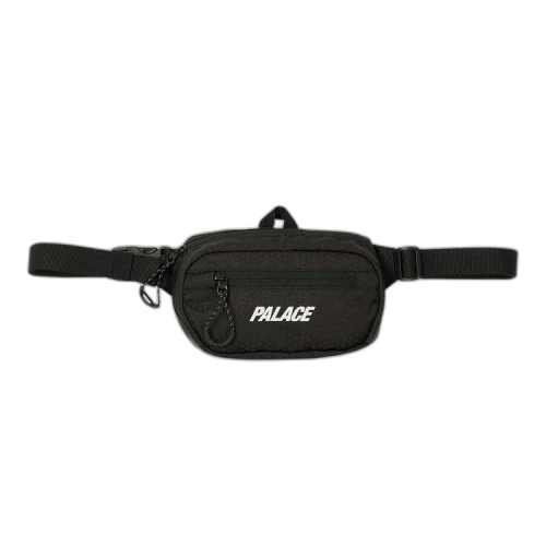 Palace Cordura Eco Hex Ripstop Mini Waist Bag 'Black'