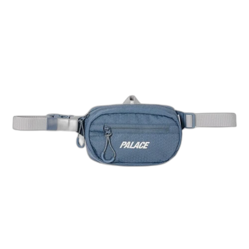 Palace Cordura Eco Hex Ripstop Mini Waist Bag 'Slate Grey'