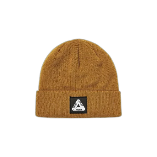 Palace Tri-Ferg Patch Beanie 'Tan'