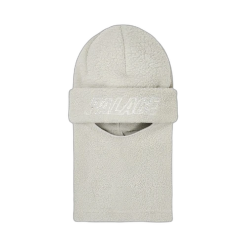 Palace Fleece Facewarmer Beanie 'Grey'