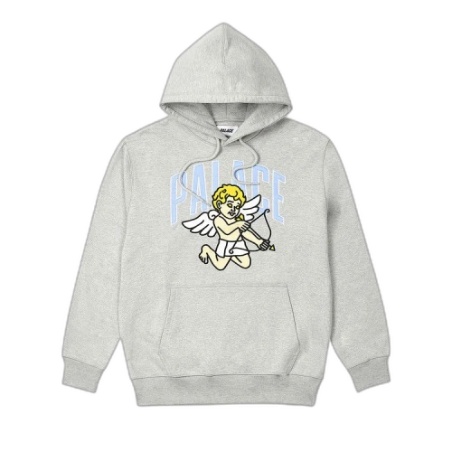 Palace Temptation Hood 'Grey Marl'