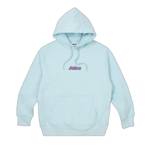 Palace Current Hood 'Crystalised Blue'