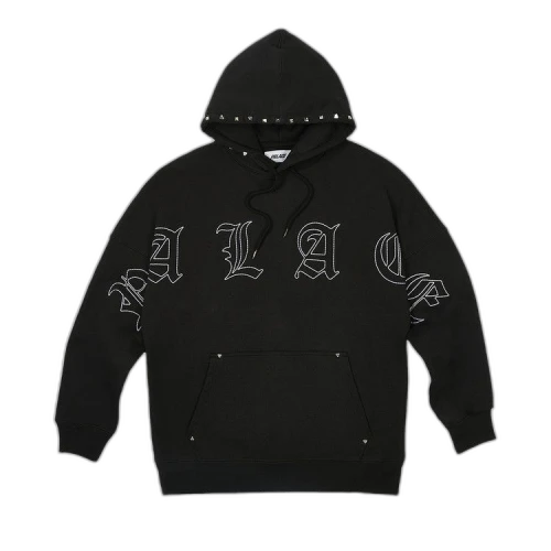 Palace Stud Hood 'Black'