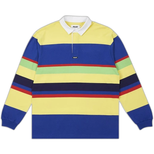 Palace Big Stripe Rugby Top 'Yellow'