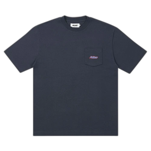 Palace Embroidered Pocket T-Shirt 'Navy'
