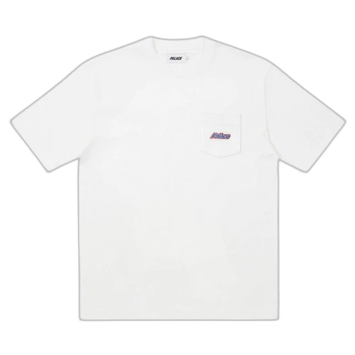 Palace Embroidered Pocket T-Shirt 'White'