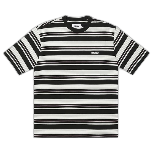 Palace Stripe T-Shirt 'Black'
