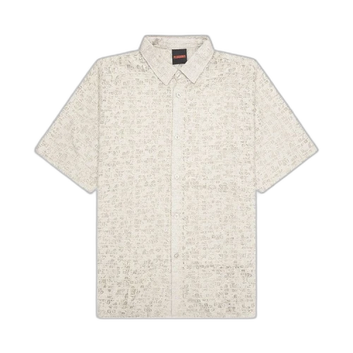 Pleasures Lacy Button Down 'Tan'