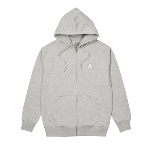 Palace Sofar Zip Hood 'Grey Marl'