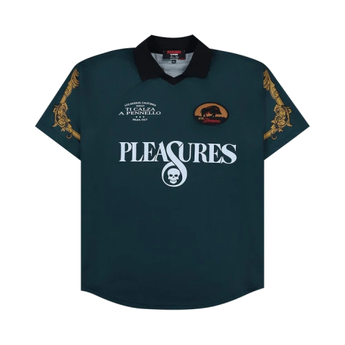 Pleasures Carlo Soccer Jersey 'Dark Green'