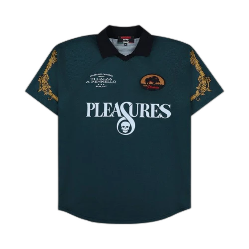 Pleasures Carlo Soccer Jersey 'Green'