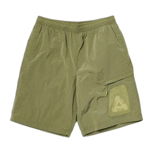 Palace Y-Ripstop Shell Short 'Lime'