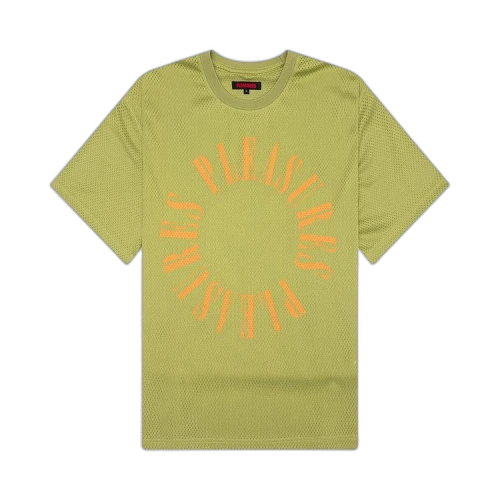 Pleasures Motive Mesh Shirt 'Olive'