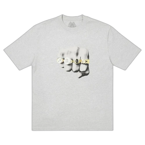 Palace Spud T-Shirt 'Grey Marl'