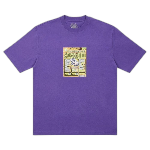 Palace Scratchy T-Shirt 'Regal Purple'