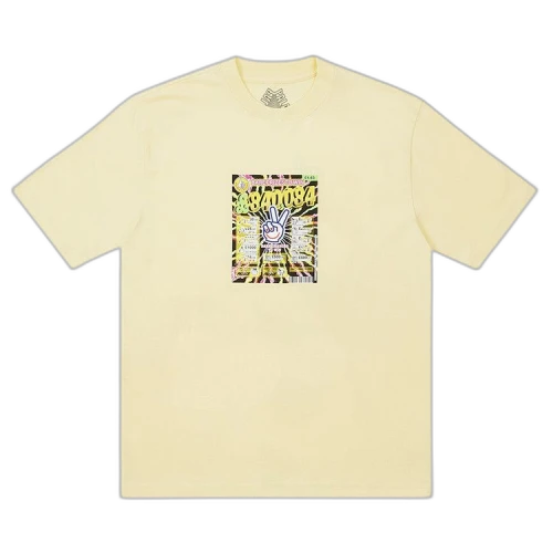 Palace Scratchy T-Shirt 'Mellow Yellow'