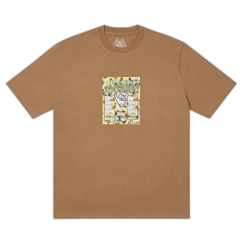 Palace Scratchy T-Shirt 'Mocha'