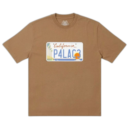 Palace Plate T-Shirt 'Mocha'