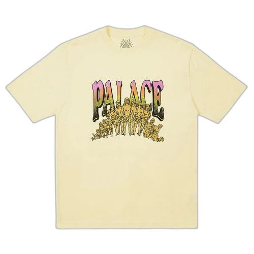 Palace From The Beginning To The End T-Shirt 'Mellow Yellow'