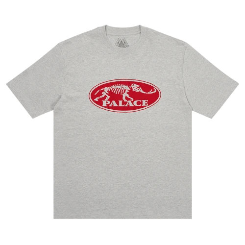 Palace Bone Dry T-Shirt 'Grey Marl'