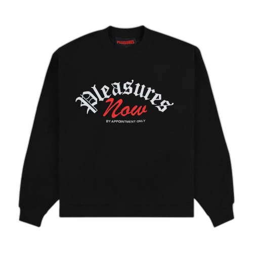 Pleasures Appointment Fleece Crewneck 'Black'