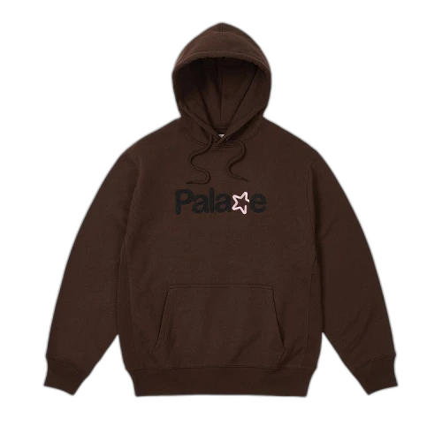 Palace Signature Hood 'Nice Brown'
