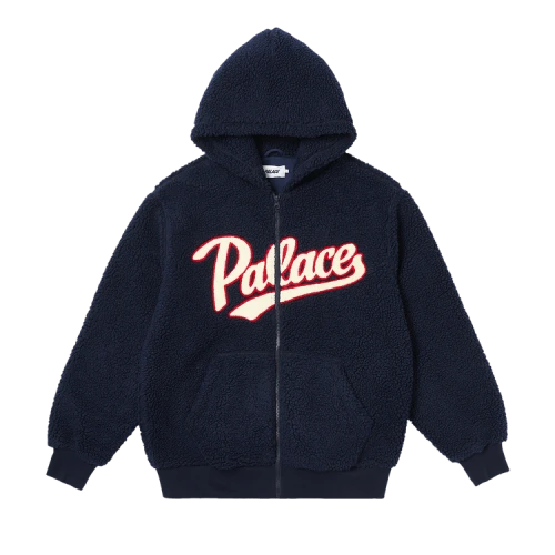 Palace Script Hood 'Navy'