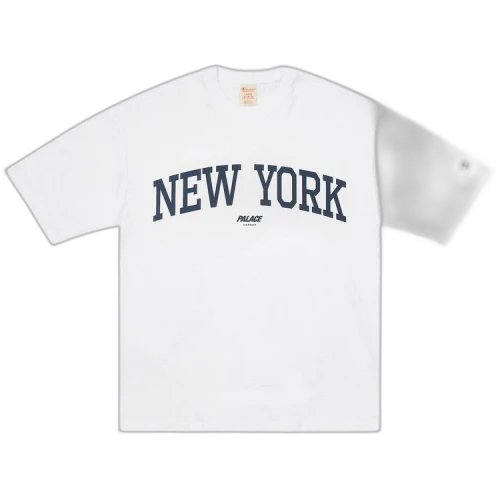 Palace Champion Shop T-Shirt New York 'White'