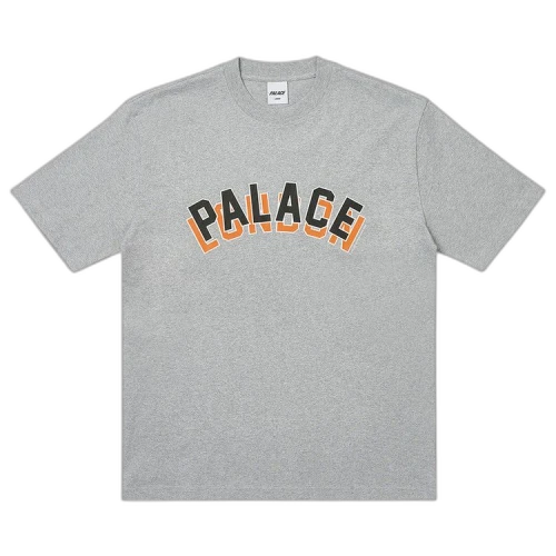 Palace London Stack T-Shirt 'Grey Marl'