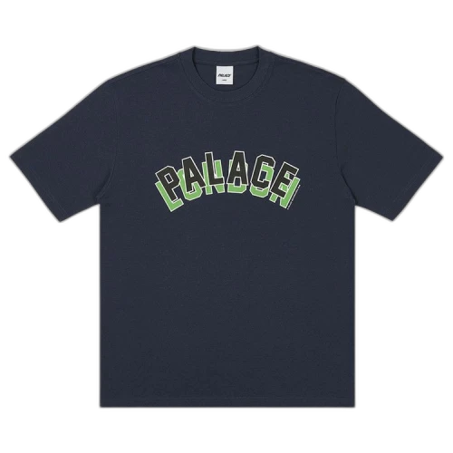 Palace London Stack T-Shirt 'Navy'