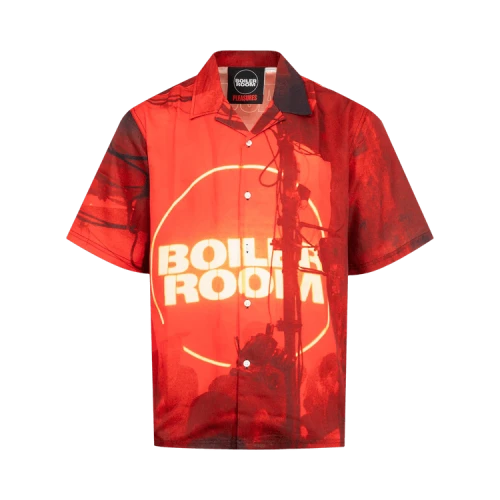 Pleasures Venue Button Up 'Red'