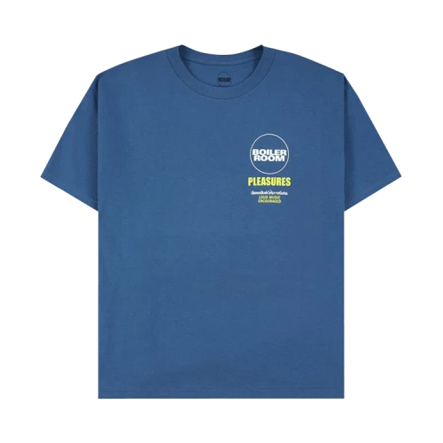 Pleasures Turntable T-Shirt 'Blue'