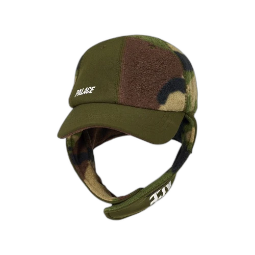 Palace Polartec Warmdome Earflap 5-Panel 'Woodland Camo'