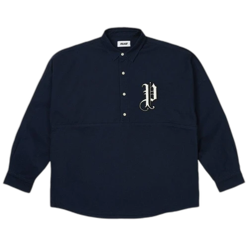 Palace Old English Shirt 'Navy'