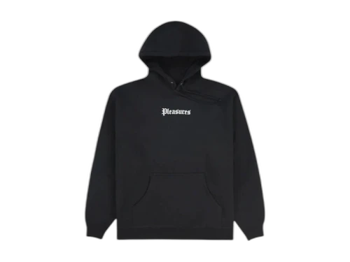 Pleasures Burn Again Hoodie Black