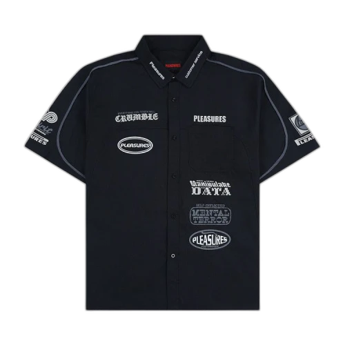 Pleasures Terror Button Up 'Black'