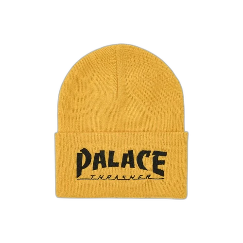 Palace x Thrasher Beanie 'Yellow'