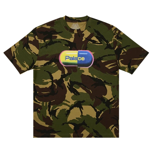 Palace Pharmacy T-Shirt 'Woodland Camo'