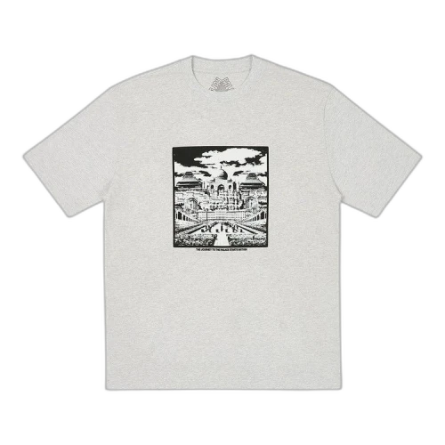 Palace Multi Palace T-Shirt 'Grey Marl'