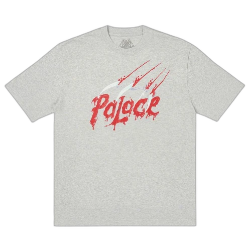 Palace Scratchy T-Shirt 'Grey Marl'