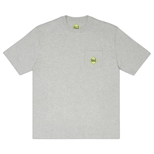 Palace Hardware Pocket T-Shirt 'Grey Marl'