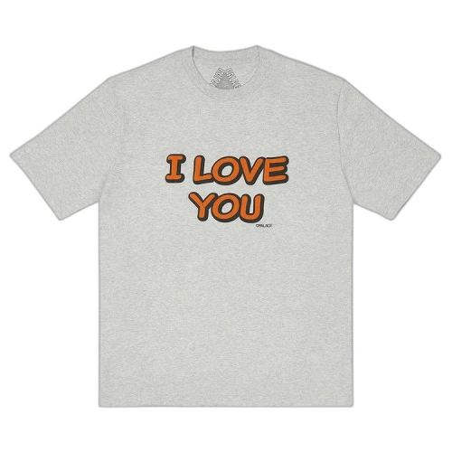 Palace Lover T-Shirt 'Grey Marl'