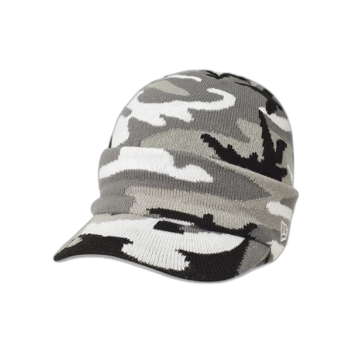 Palace New Era Peak Beanie 'Grey Camo'