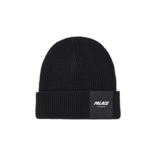 Palace London Waffle Beanie 'Black'