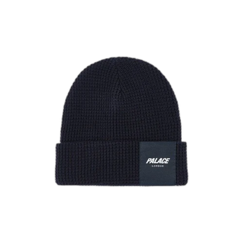 Palace London Waffle Beanie 'Navy'