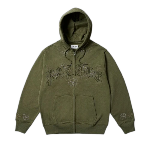 Palace Flexus Zip Hood 'The Deep Green'