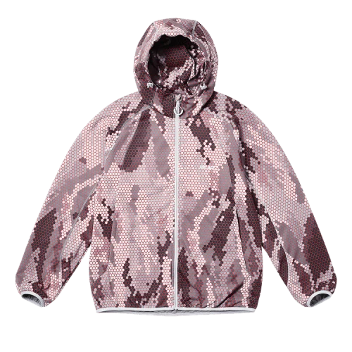Palace P-Tec Fleece Jacket 'Hexa Camo Grey'