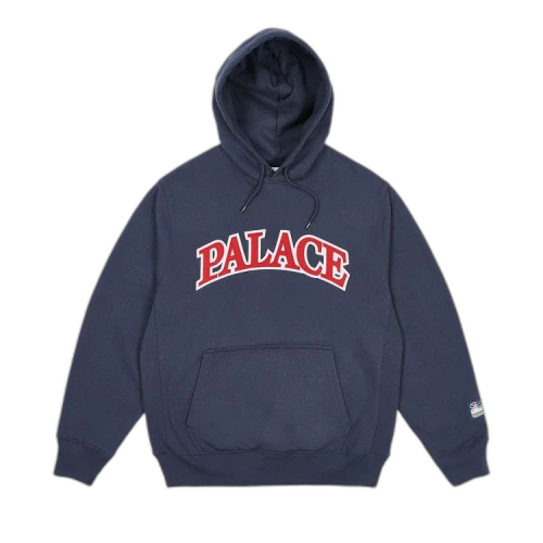 Palace Arc Appliqu� Hood 'Navy'