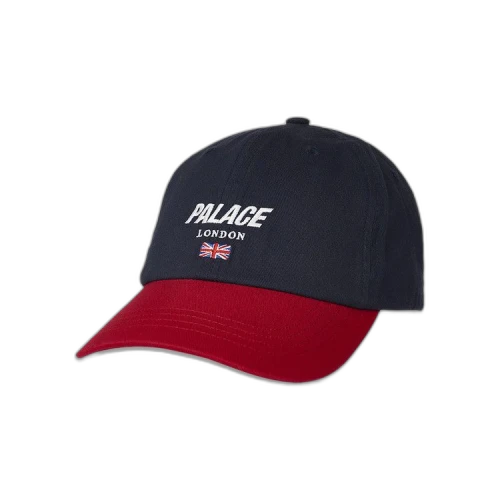 Palace London 6-Panel 'Navy/Red'